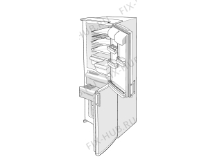 Холодильник Belling BK56SS (152670, HZDS2526) - Фото